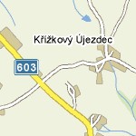 Mapa Kkov jezdec